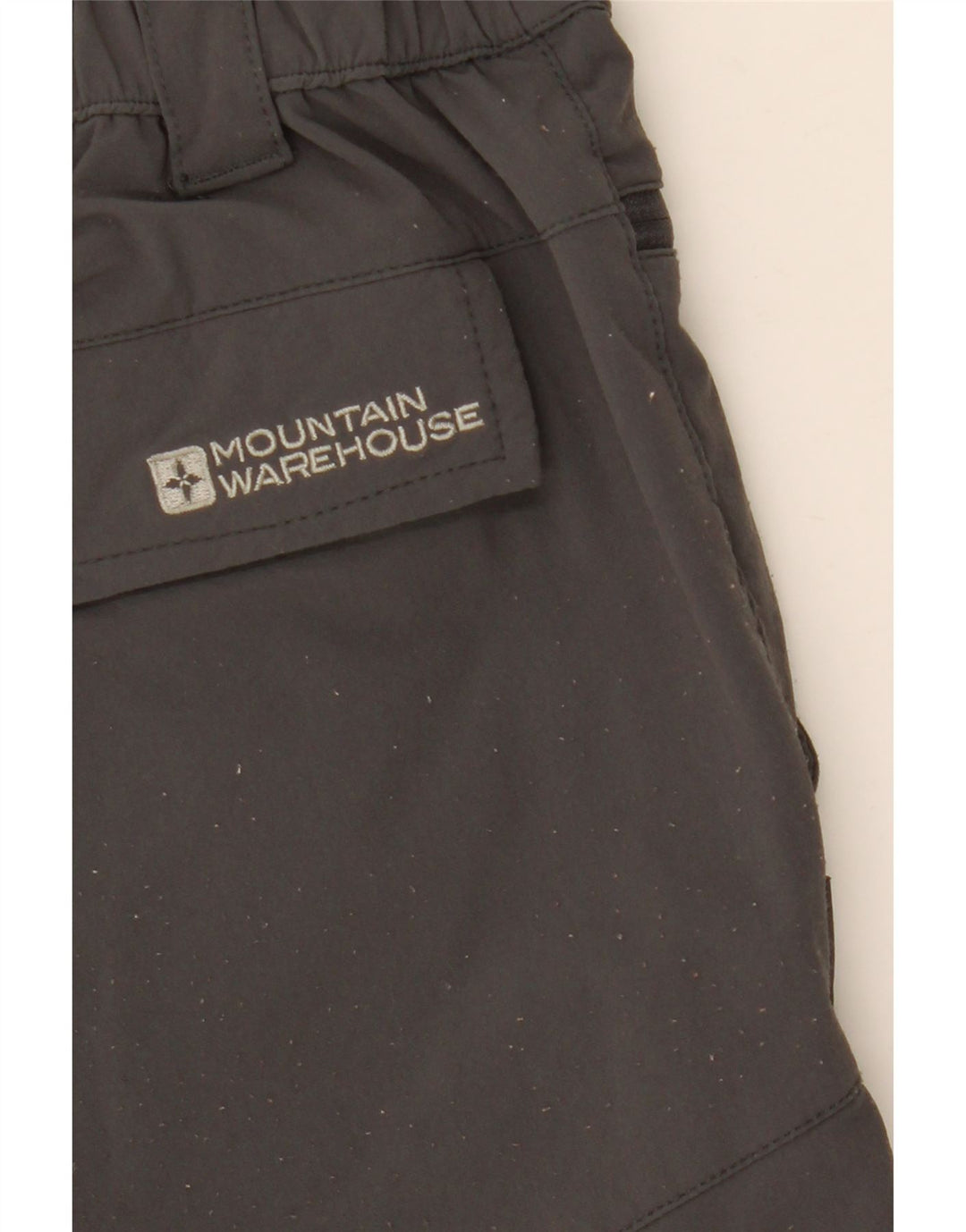 Mountain Warehouse Dame Cargo Shorts UK 12 Medium W29 Grå