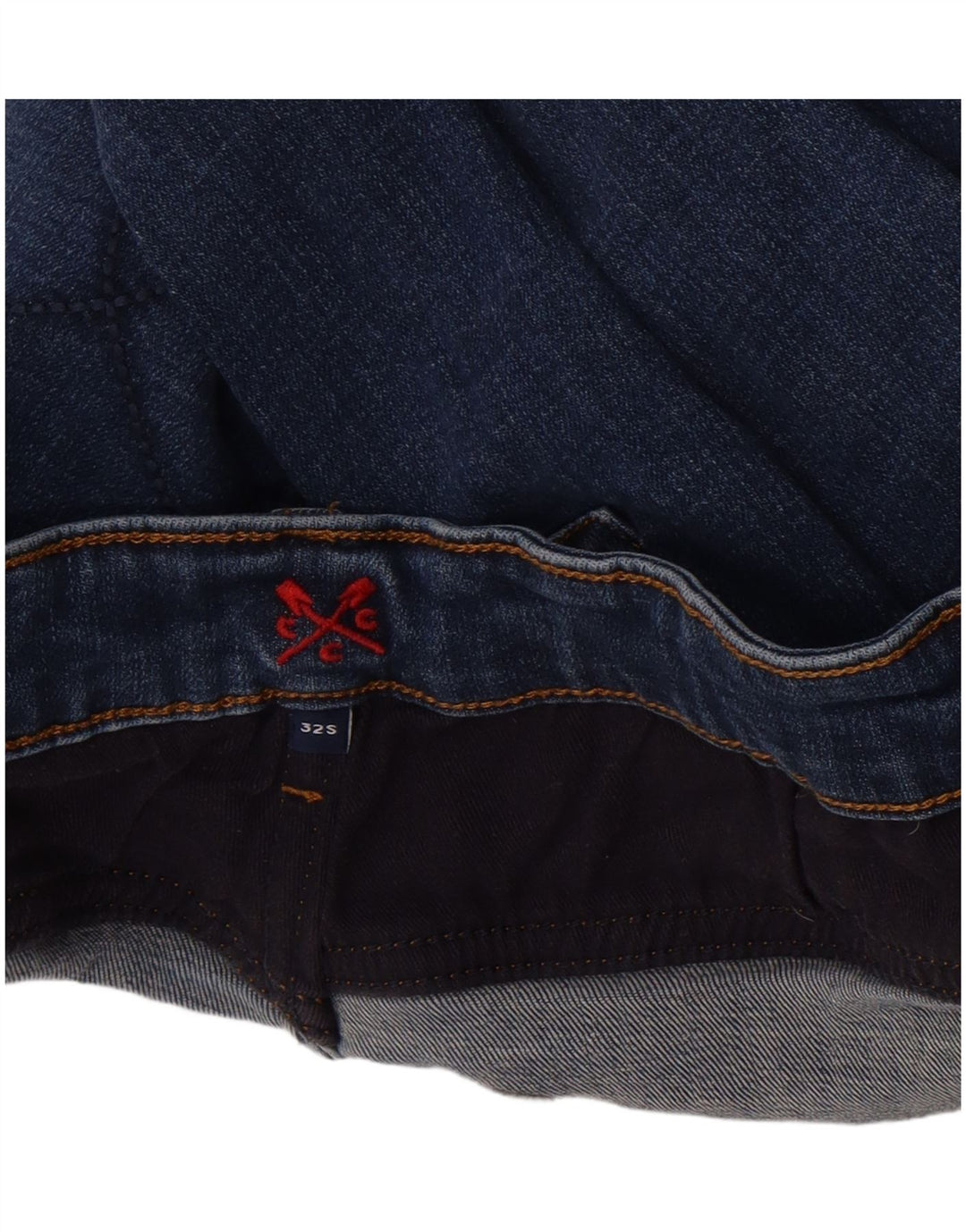 Besætningstøj Dame Slim Jeans W32 L25 Marineblå
