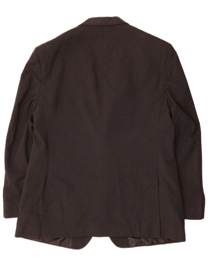 Marks & Spencer Herre 2-knaps blazerjakke UK 44 XL Grå polyester