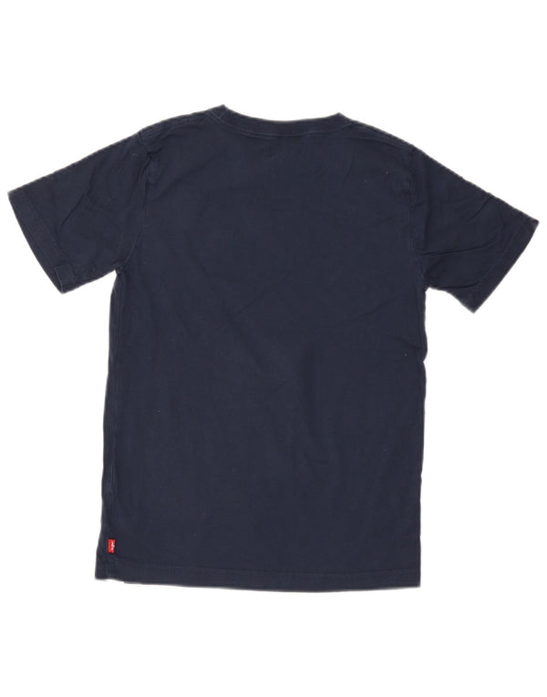 Levi's Boys Grafisk T-Shirt Top 13-14 år Marineblå Bomuld