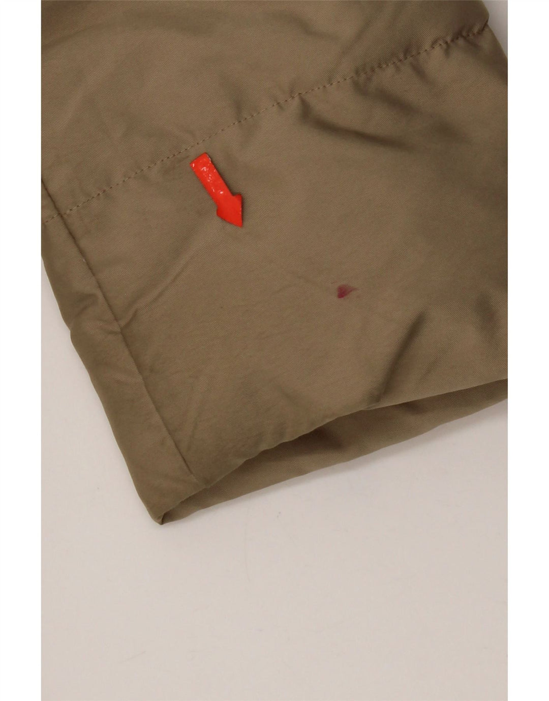 Sergio Tacchini Dame Hætte Polstret Frakke UK 16 Large Beige