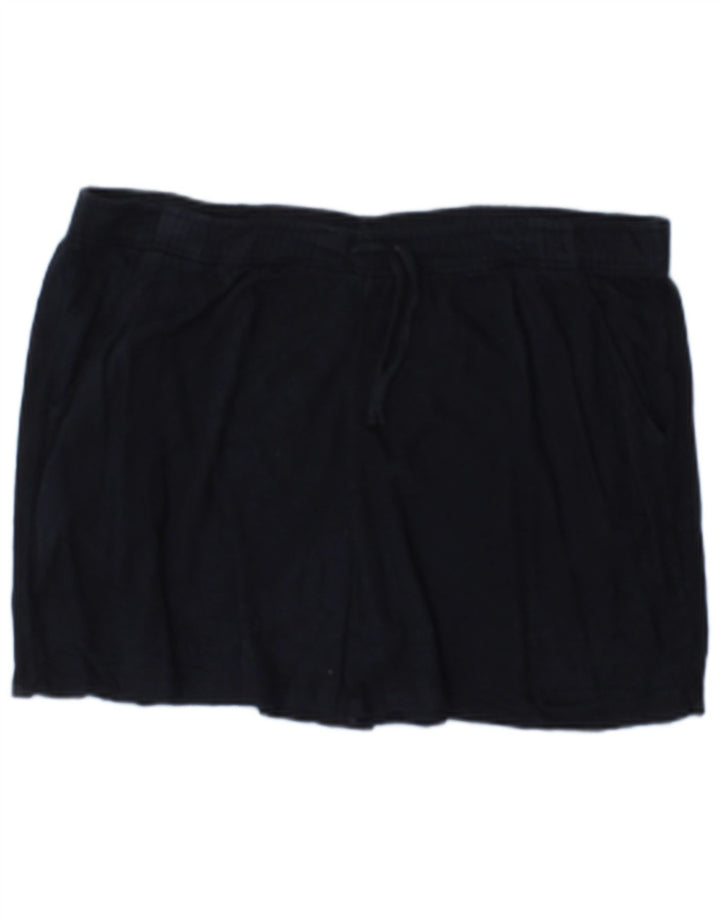 Marks & Spencer Sportsshorts til kvinder UK 12 Mellem marineblå bomuld