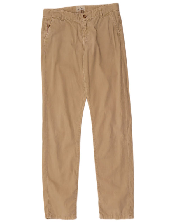 Massimo Dutti Boys Slim Chino Bukser 13-14 år W28 L32 Beige Bomuld