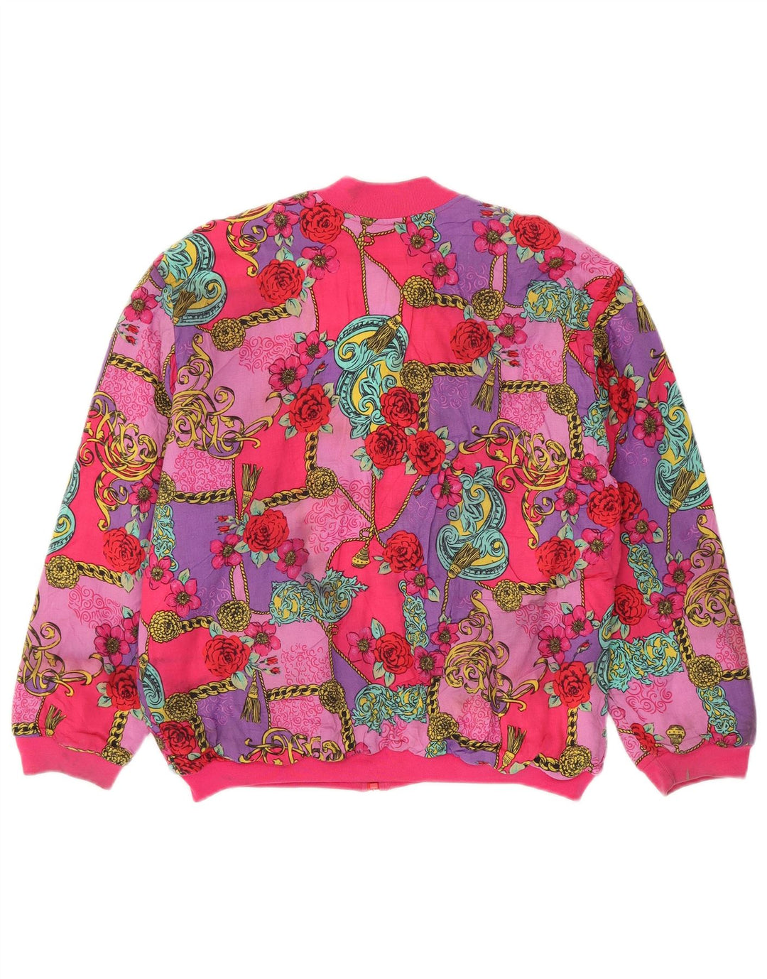 Marks & Spencer Girls St. Michael Bomber Jacket 13-14 år Pink Floral