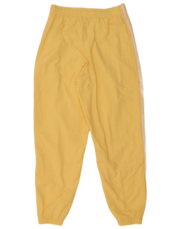 Adidas Dame Grafisk træningsdragt Bukser Joggers UK 12 Medium Yellow