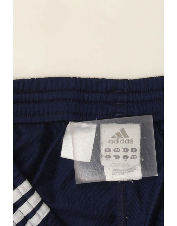 Adidas Træningsdragt til mænd Joggers UK 42/44 Medium Navy Blue Polyester