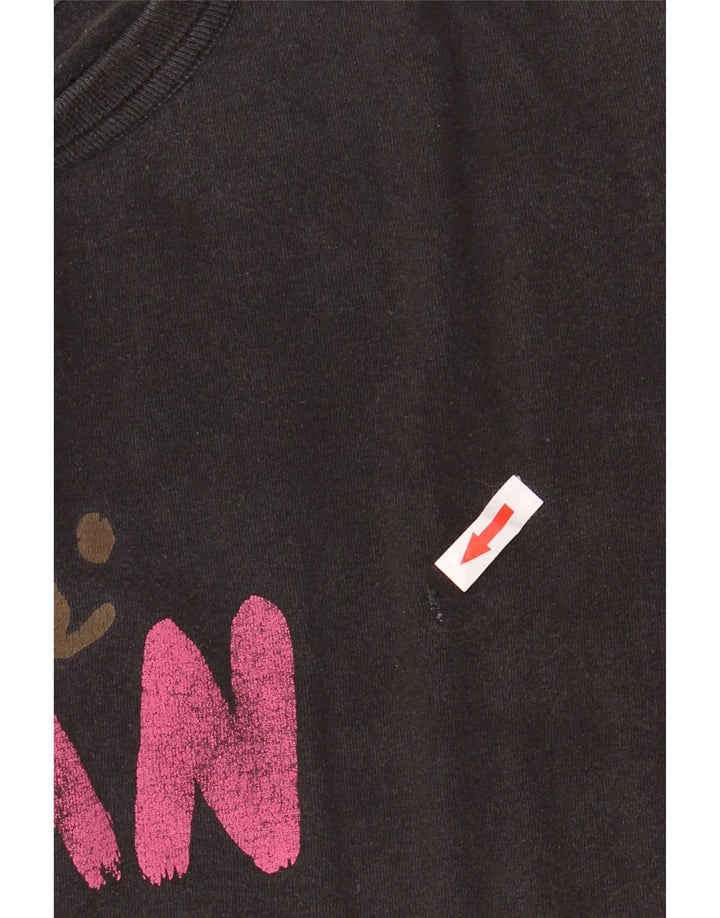 Wrangler Herre grafisk T-shirt Top Stor sort bomuld