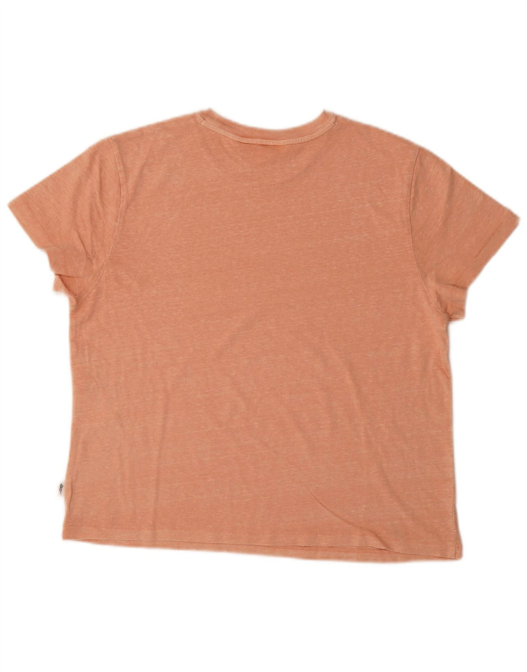 LEVI'S Dame T-Shirt Top UK 14 Medium Orange