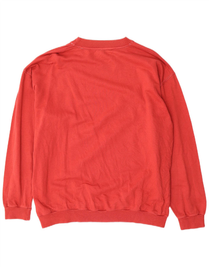 WRANGLER Mens Sweatshirt Jumper XL Red