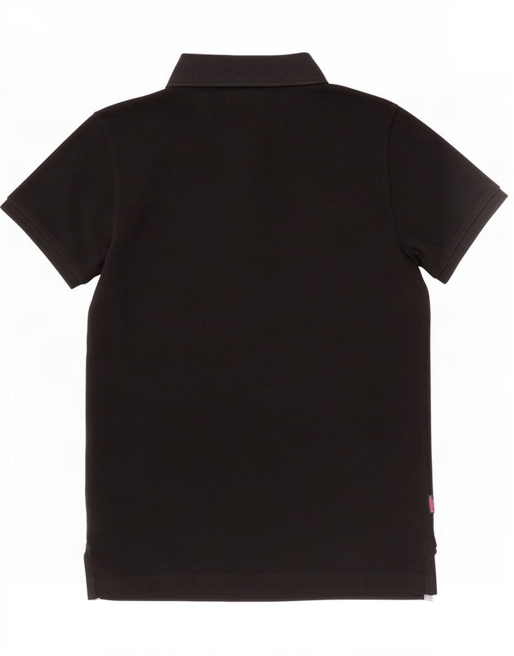Superdry Polo shirt til mænd, medium sort bomuld