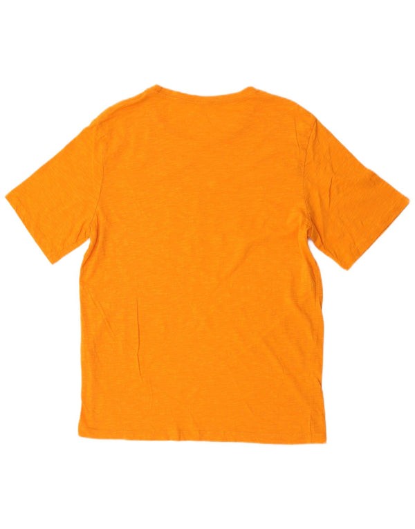 Jack & Jones Herre grafisk T-shirt Top Medium Orange