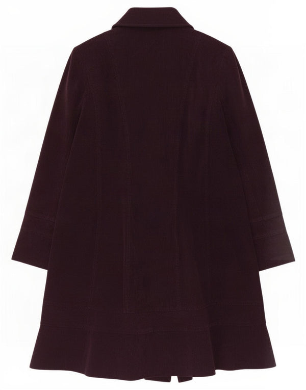 Marks & Spencer Womens Per Una Corduroy Coat UK 20 2XL Lilla Bomuld
