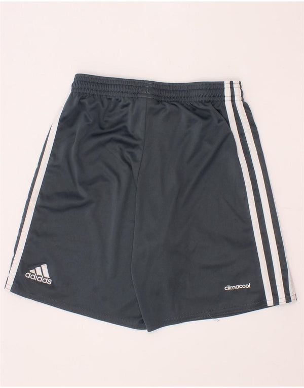 ADIDAS Boys Manchester United sportsshorts 9-10 år Grå polyester
