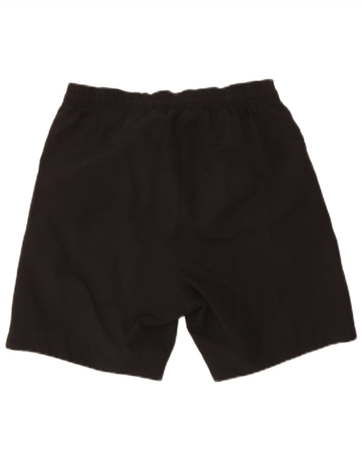 Adidas grafiske sportsshorts til mænd, små sorte polyester