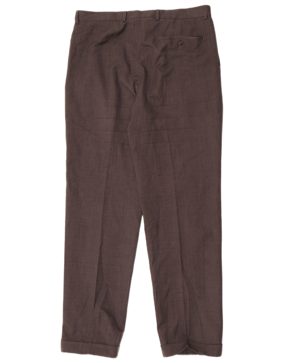 Marks & Spencer Herre Pegged Suit Bukser W34 L33 Grå Polyester