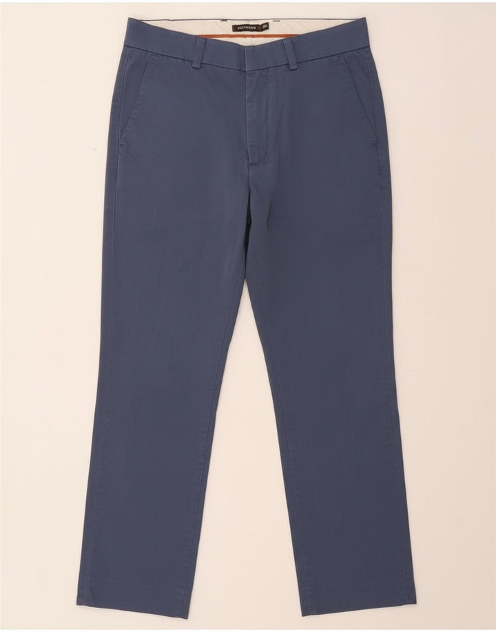 Dockers Herre Slim Chino Bukser W31 L27 Blå Bomuld