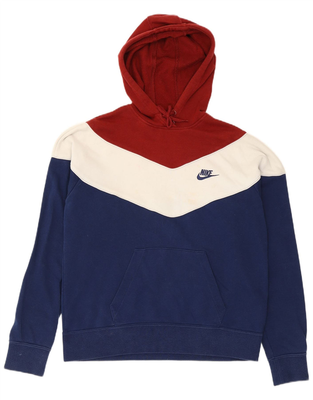Nike oversize hættetrøje til kvinder DK 10 Lille flerfarvet farveblok