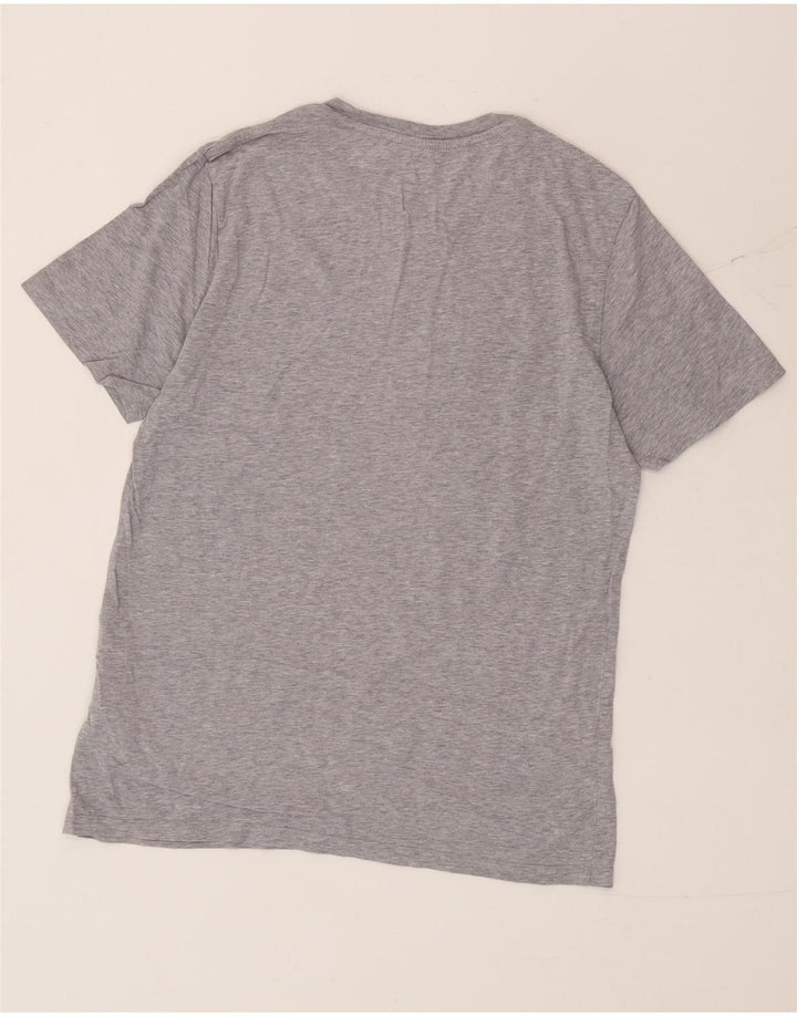 Levi's Herre grafisk T-shirt top mellemgrå bomuld