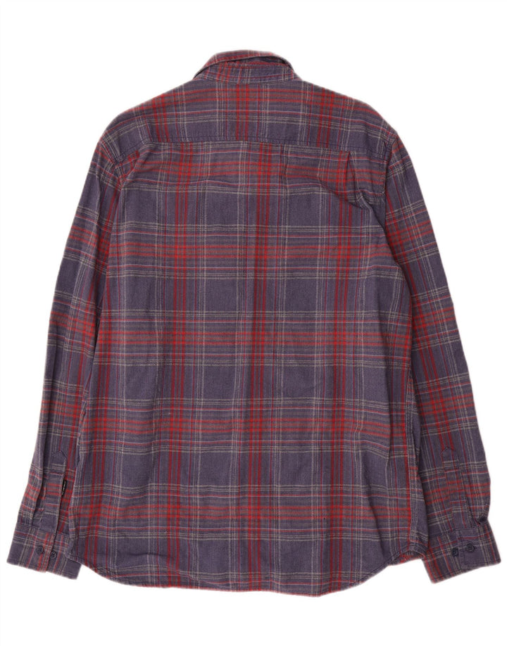 Vans Herre Flanelskjorte XL Flerfarvet ternet bomuld