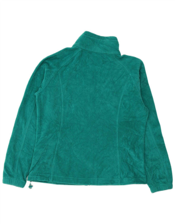 Columbia Dame Fleecejakke UK 18 XL Grøn Polyester