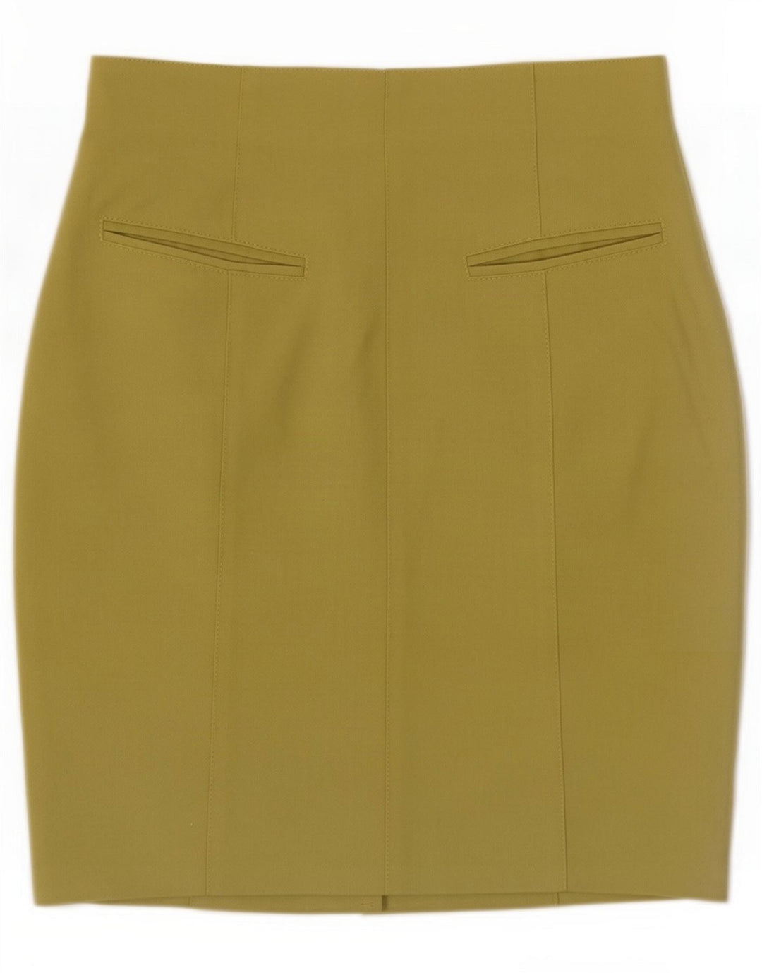 Sasch Dame Mini Nederdel IT 44 Medium W28 Grøn Polyester