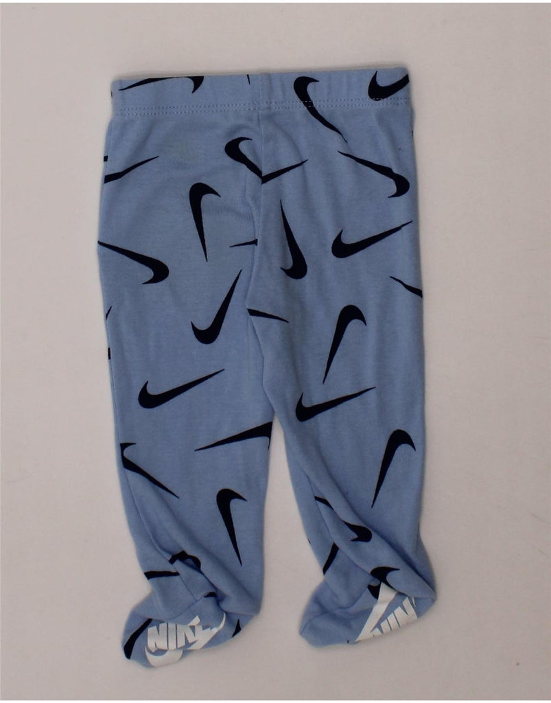 NIKE Baby Boys Graphic Trousers 0-3 Months Blue Cotton Vintage Nike and Second-Hand Nike from Messina Hembry 