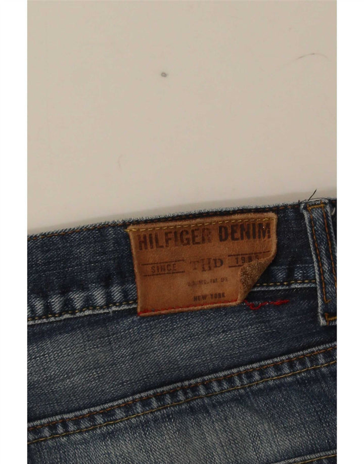 Tommy Hilfiger Herre Bootcut Jeans W34 L31 Blå