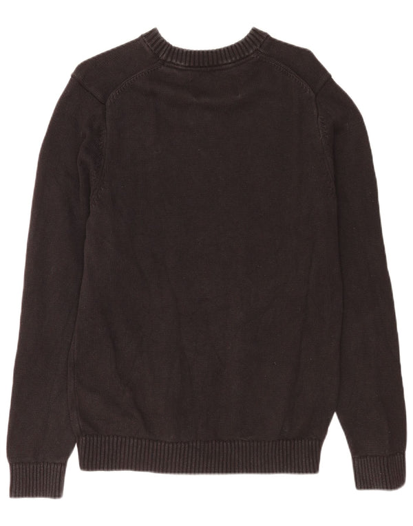 Calvin Klein Jeans Herre Crew Neck Jumper Sweater Medium Black Classic