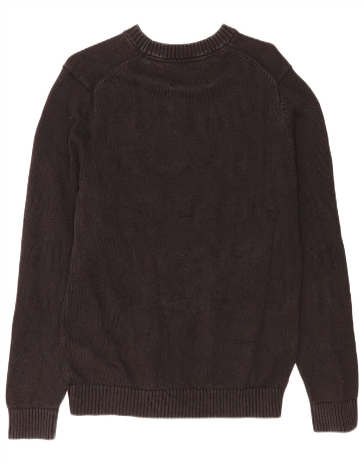 Calvin Klein Jeans Herre Crew Neck Jumper Sweater Medium Black Classic