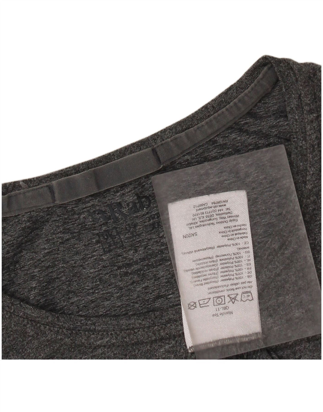 RAB Herre T-Shirt Top XL Grå Polyester