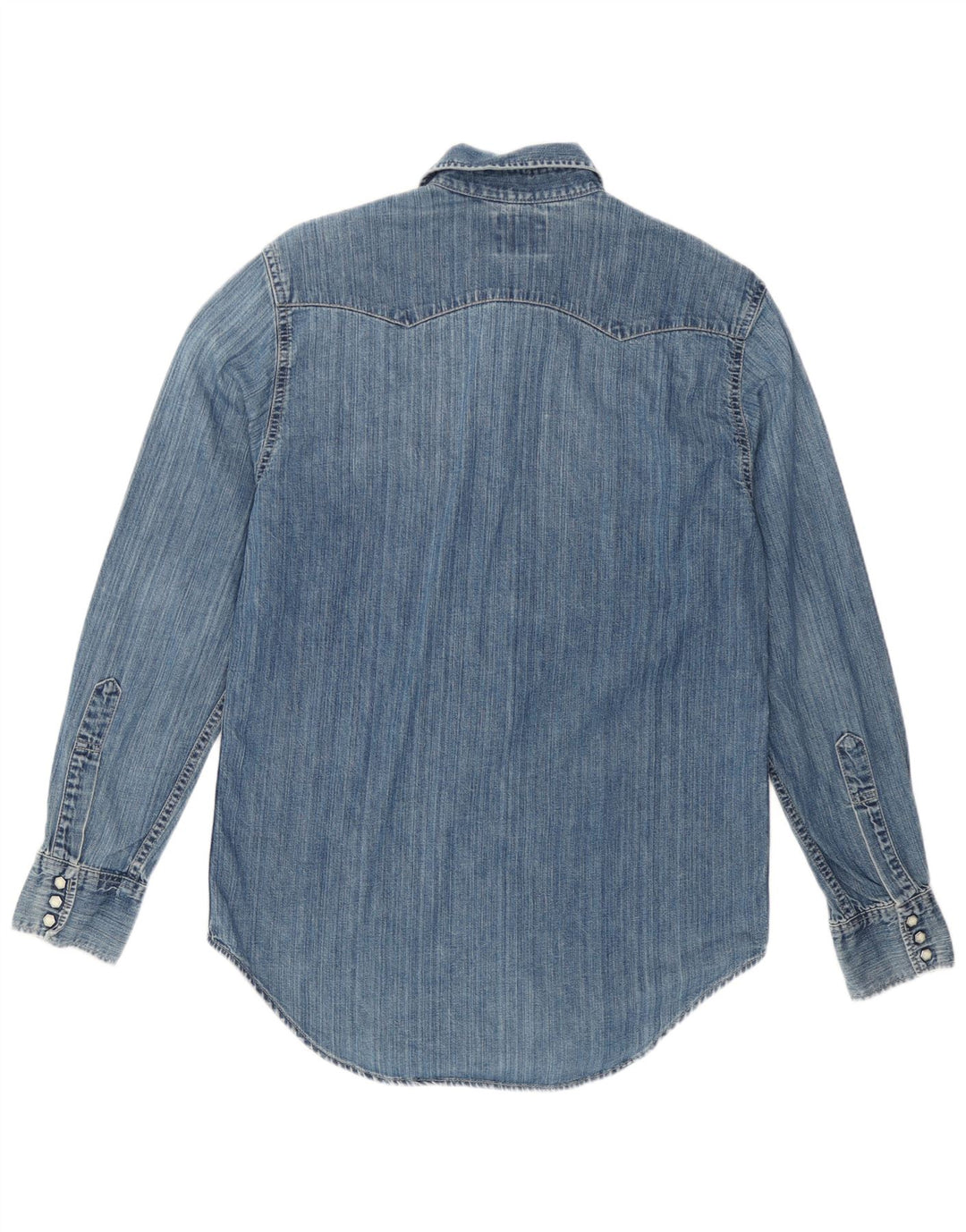 Levi's Denimskjorte til mænd, medium blå bomuld