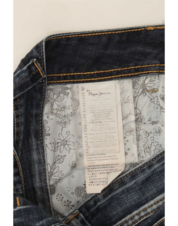PEPE Jeans Dame Løs W31 L34 Blå Bomuld