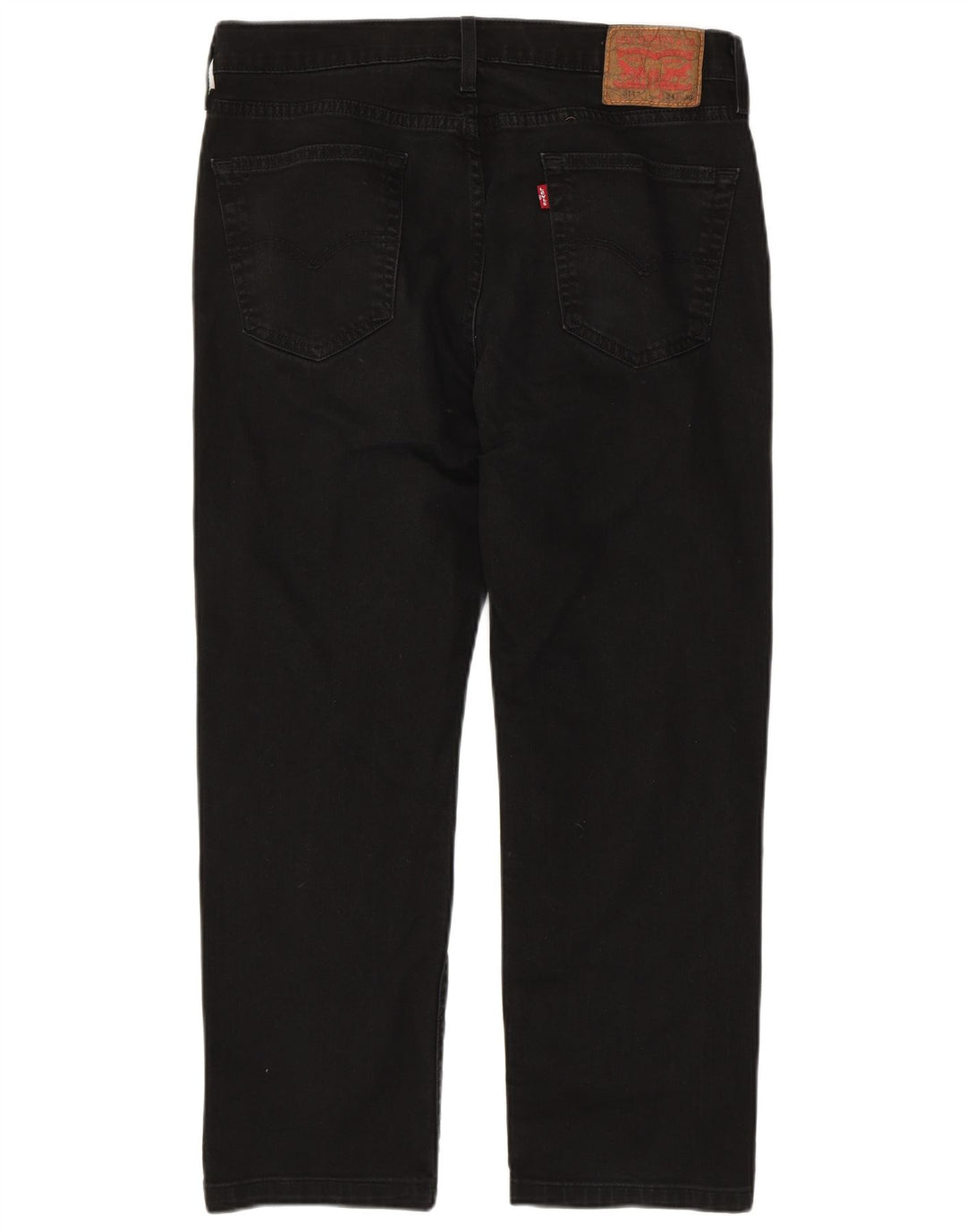 Levi's Herre 514 lige jeans W34 L27 sort bomuld