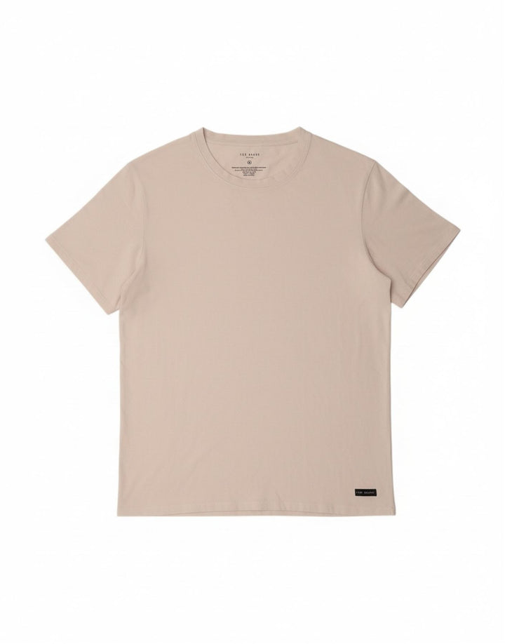TED BAKER Mens London T-Shirt Top Medium White Cotton