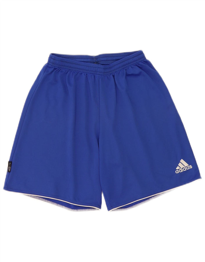 Adidas Herre Climalite Sportshorts mellemblå stribet polyester