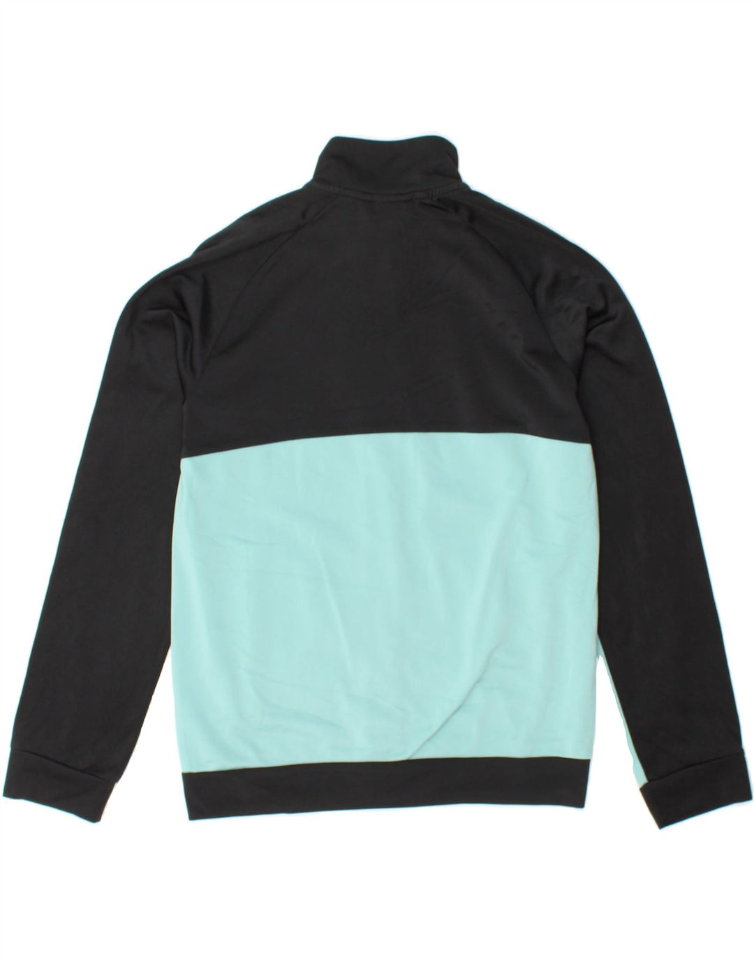 PUMA Girls Tracksuit Top Jacket 11-12 Years Large Black Colourblock Vintage Puma and Second-Hand Puma from Messina Hembry 