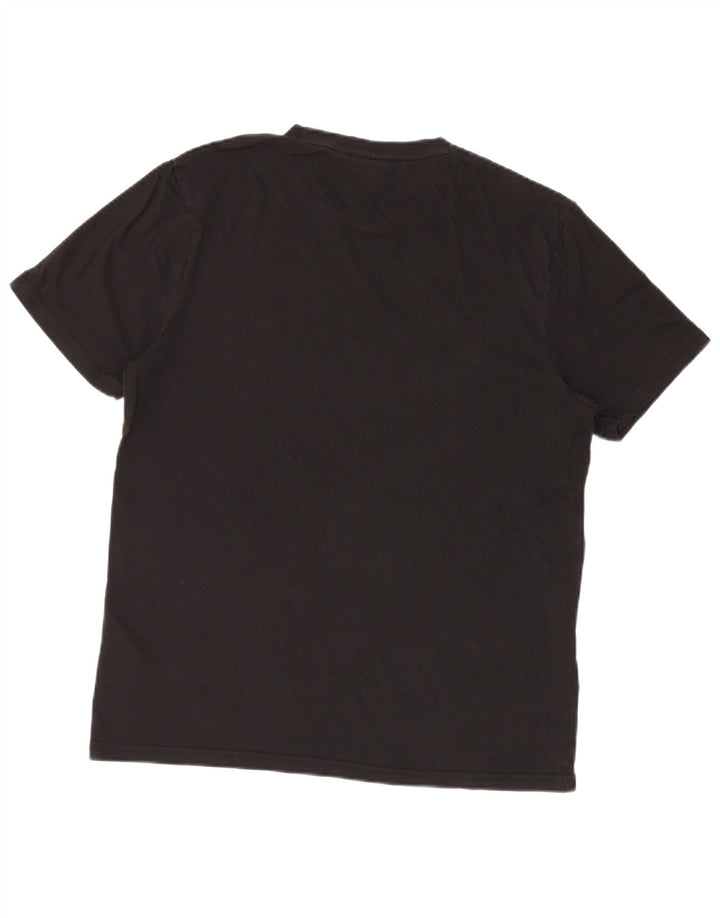 Lyle & Scott Herre T-Shirt Top Stor Sort Bomuld