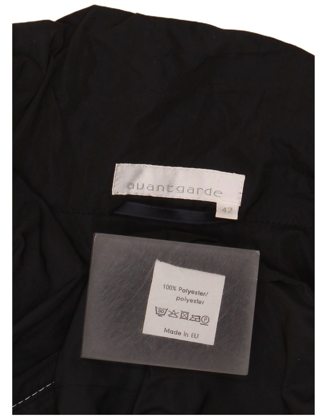 Avant Garde Dame Gilet EU 42 Stor Sort Polyester