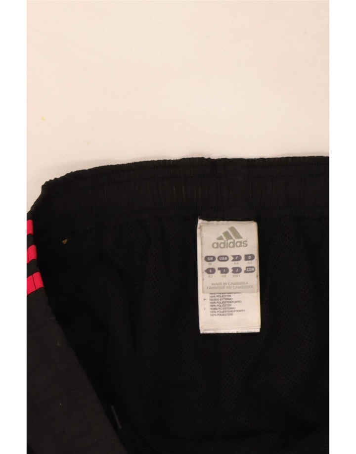 Adidas Dame Capri Træningsdragt Bukser UK 16 Large Black Polyester