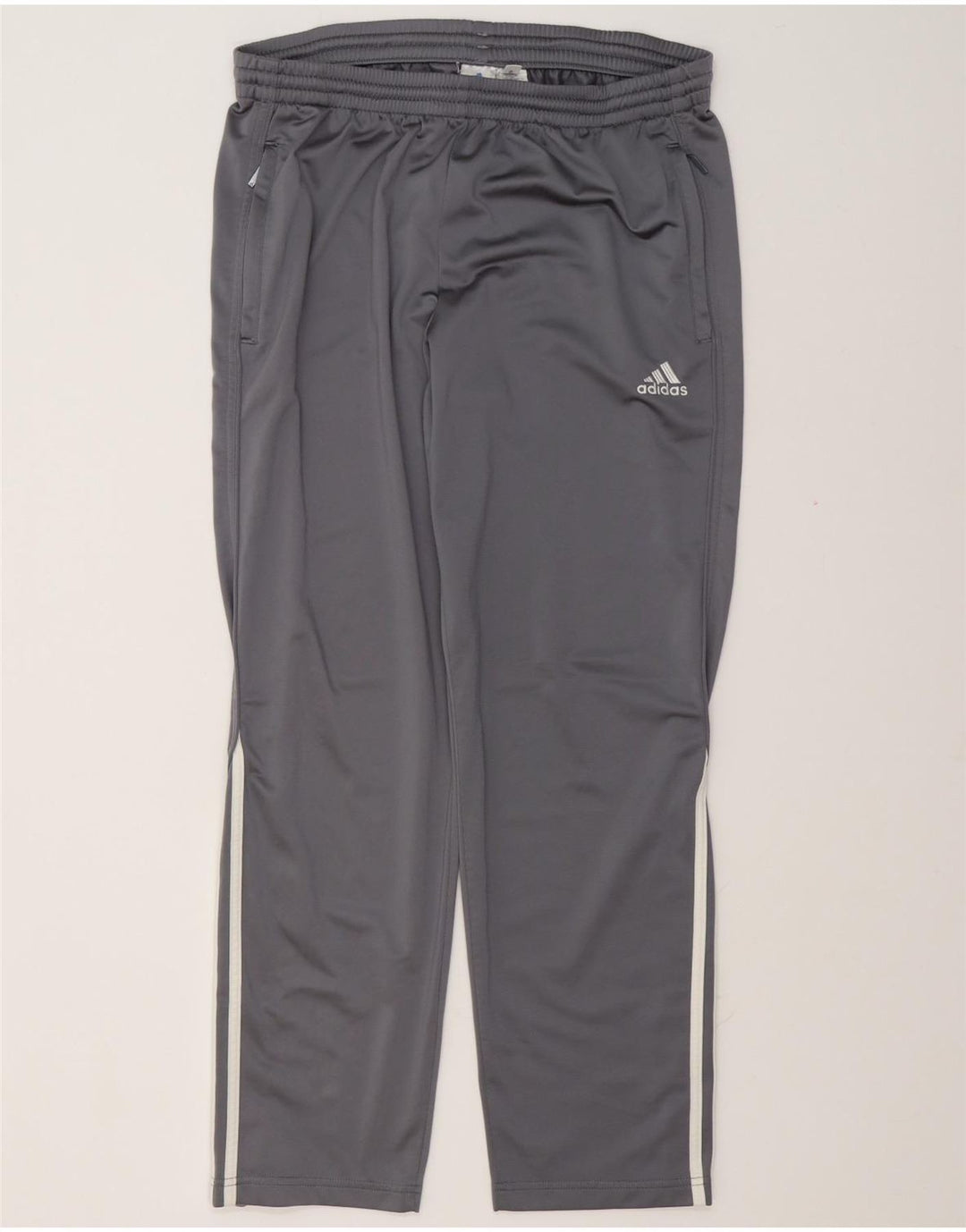 Adidas Træningsdragt til mænd Joggers UK 38/40 Medium Grey Polyester