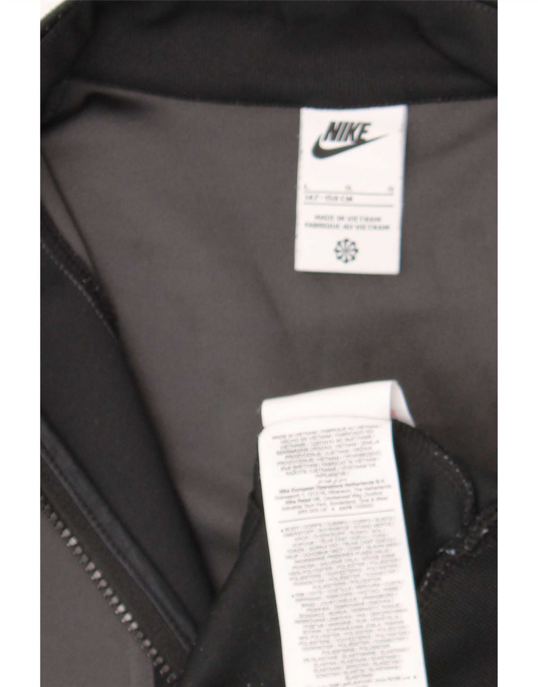 Nike Boys Graphic Sweatshirt Jumper 12-13 år Stor sort farveblok