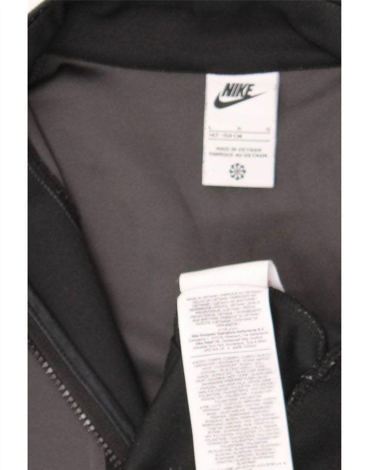 Nike Boys Graphic Sweatshirt Jumper 12-13 år Stor sort farveblok