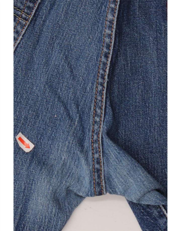 LEVI'S Mens 502 Tapered Jeans W33 L34 Blue Cotton