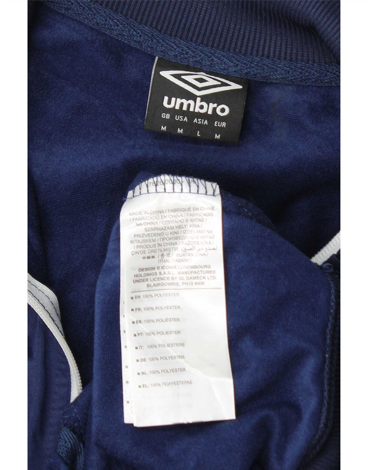 Umbro Herre grafisk hel træningsdragt Medium Marineblå Colourblock Polyester