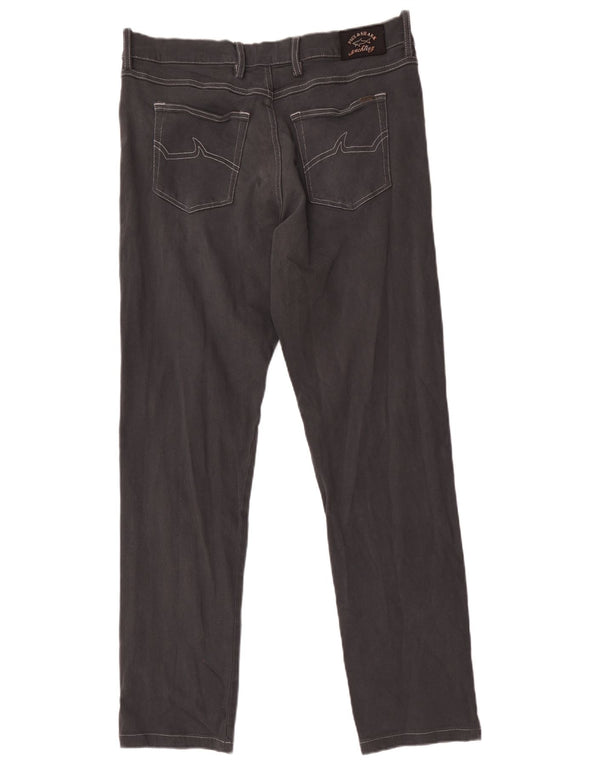 Paul & Shark Herre Slim Casual Bukser EU 50 Large W34 L31 Grå Bomuld