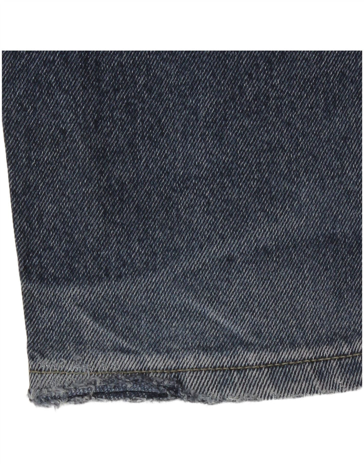 Wrangler Herre Texas Straight Jeans W33 L30 Blå Bomuld