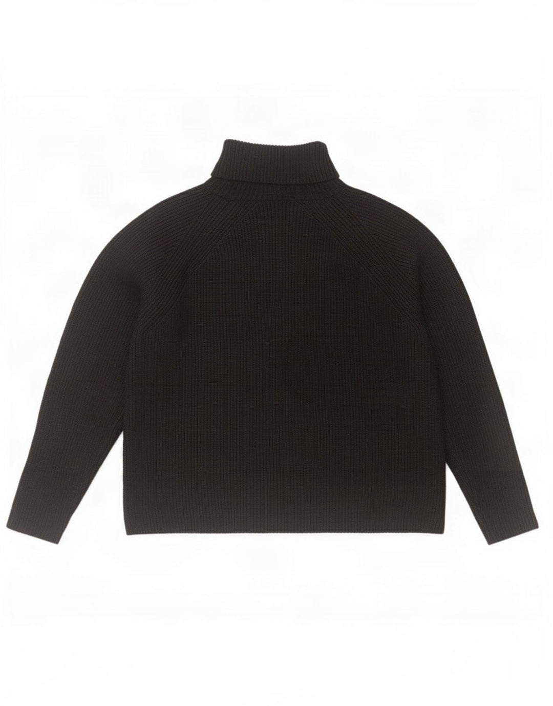 Marks & Spencer Dame Oversized Roll Neck sweater UK 16 Large Black