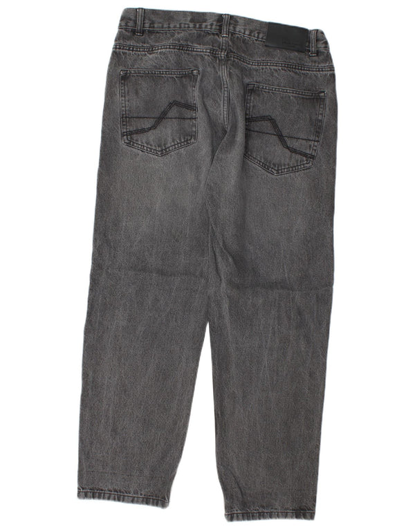Pierre Cardin Herre Regular Fit Straight Jeans W32 L28 Grå Bomuld