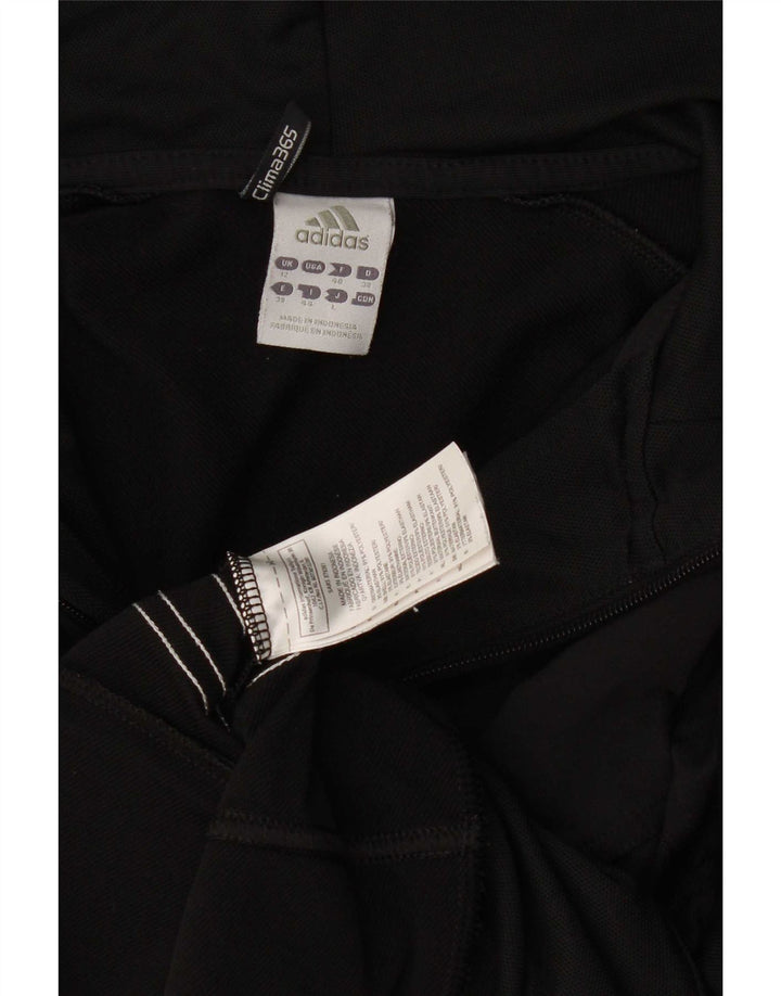 Adidas Dame Clima 365 Hættetrøje Sweater UK 12 Medium Sort Polyester