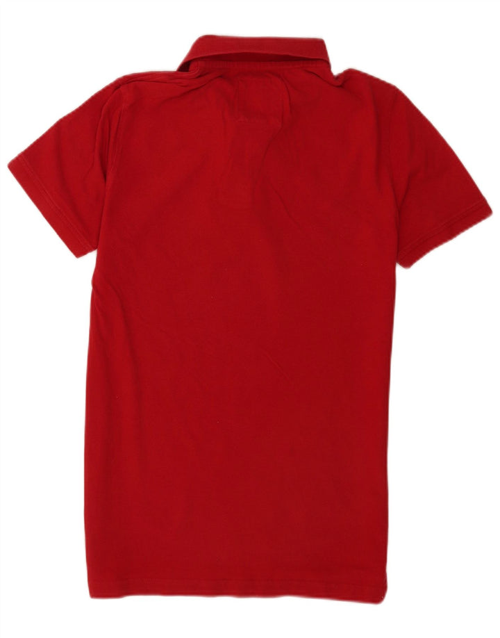 Besætningstøj Herre poloshirt Lille rød bomuld